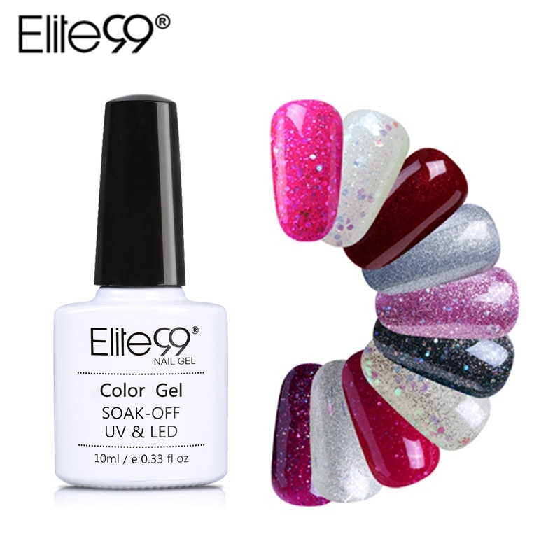 Elite99 Gel Nail Polish Soak Off 10ml UV and LED - NU008