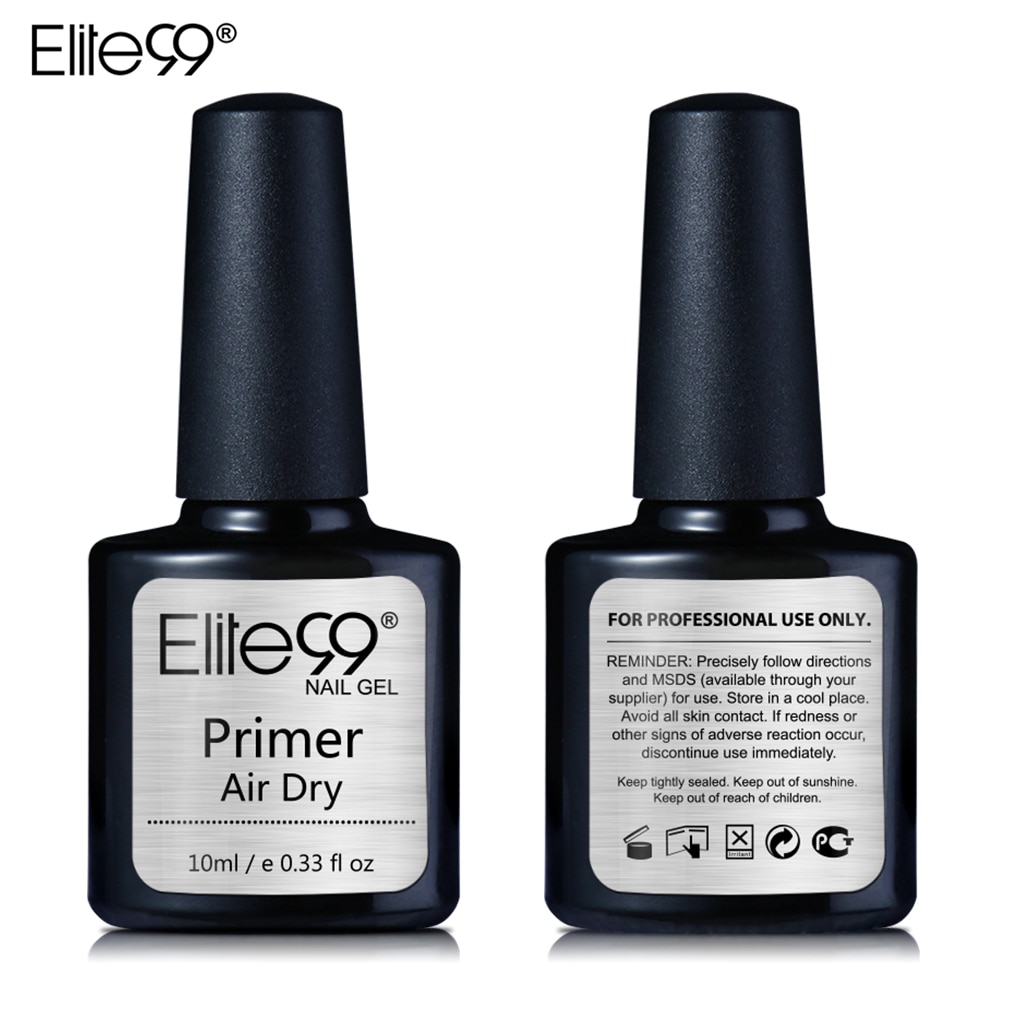 Elite99 10ml Fast Air Dry Primer No Need UV LED Lamp UV Gel Base Primer Soak Off Nail Art Gel Polish For Manicure Gel Varnish