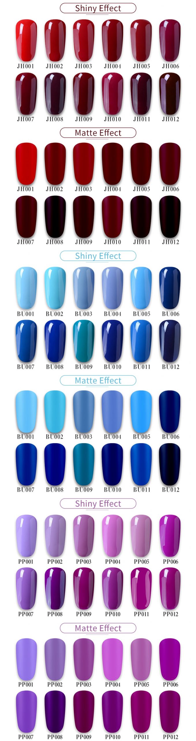 Elite99 7ml Matt Effect Gel Nail Polish Semi-permanent UV Varnish Hybrid Gel For Nails Polish Soak Off Nail Art Matte Top Coat