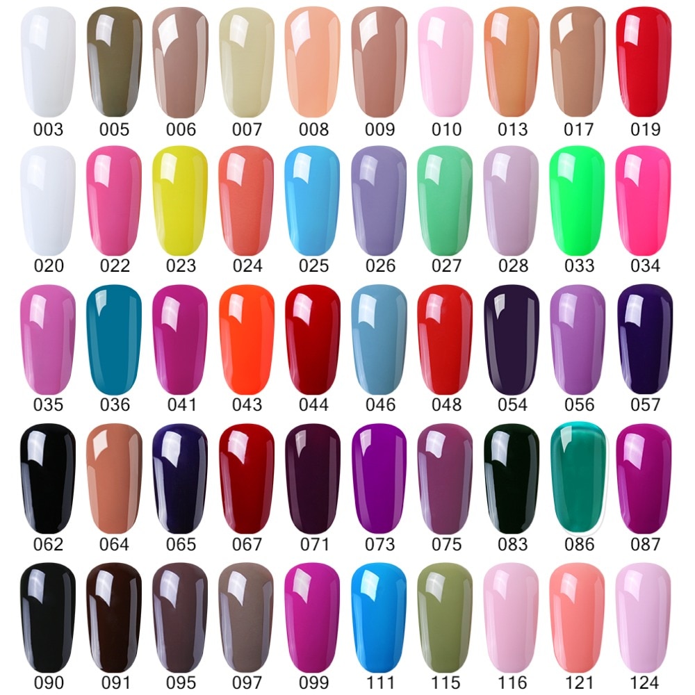 Elite99 15ml Gel Nail Polish Soak Off DIY Nail Art Gel For Nail Top Base Coat Needed Vernis Semi Permanant UV Gel Polish Lacuqer