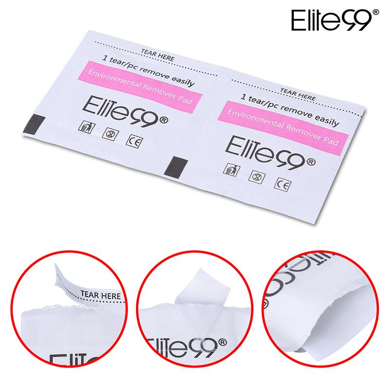 Elite99 200pcs Nail Gel Lacquer Polish Foil Remover Wraps with Box UV Removable Environmental Easy Cleaner Gel Nail Wraps