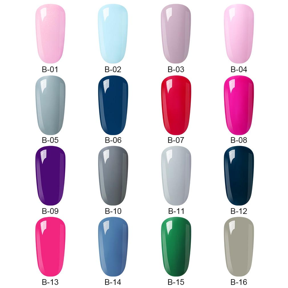 Elite99 5ml Pure Color Gel Paint UV Gel Nail Polish Soak Off Nail Art Gel Varnish Semi-Permanent UV Varnish Nail Painting Gel