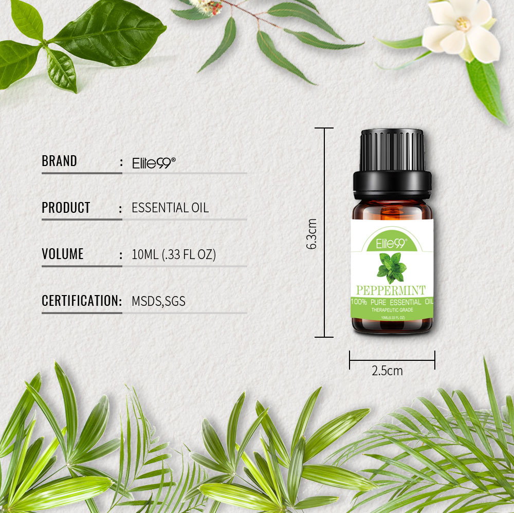 Elite99 10ml Ylang Ylang Essential Oils for Diffusers Aromatherapy Skin Care Calming Body Oil Lower Blood Pressure Essential Oil
