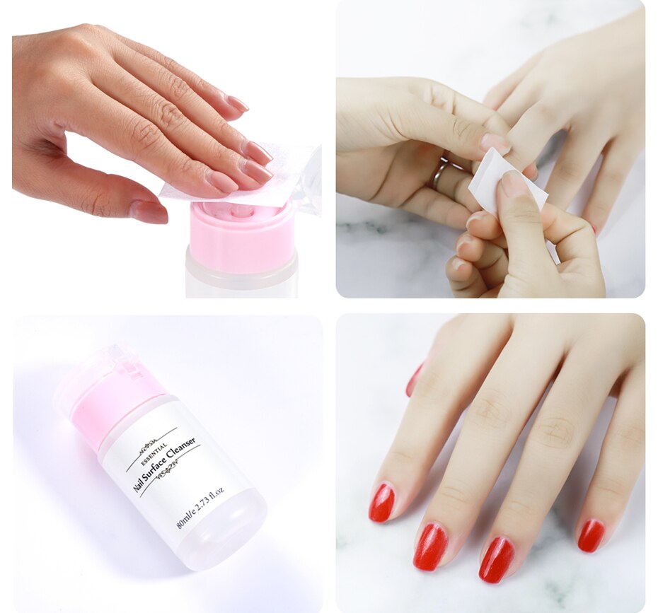 Elite99 UV Nail Polish Nail Remover Liquid For Removing Gel Manicure Nails Remover Tools Nail Art 80ml