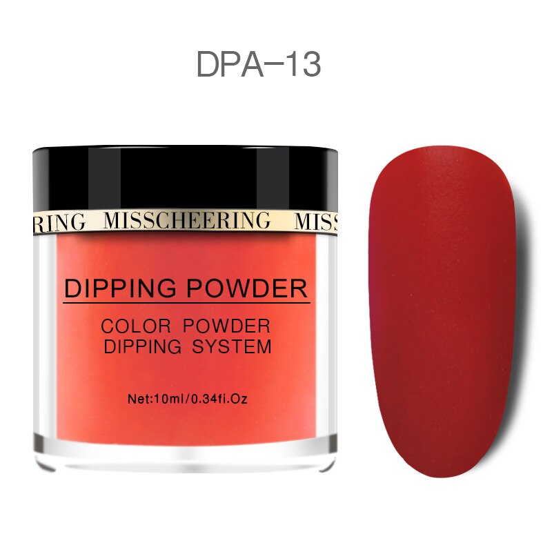 20colors Dipping Powder Pigment Dust Nail Art Acrylic French Dip System Kit Nail Decorations Natural Dry Top Base Coat Activator