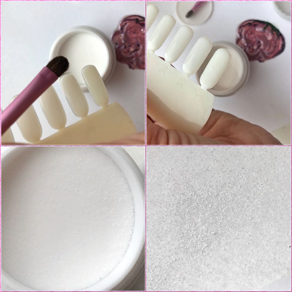 Elite99 Professional Acrylic Powder Crystal Nail Art Tip Builder Transparent Powder Crystal Liquid Manicure Pink White Clear 15g