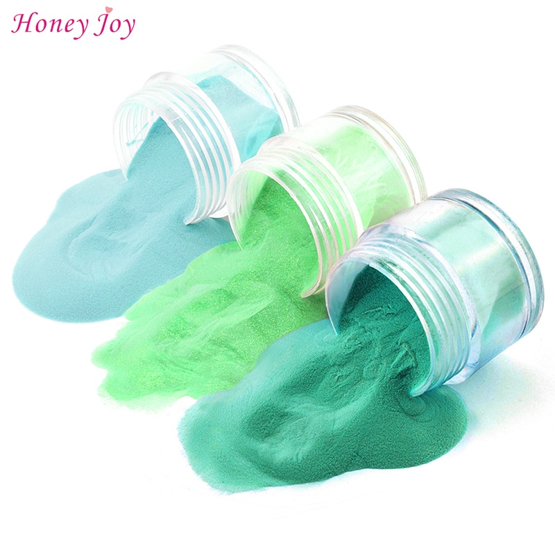 Very Fine 10g/28g Green Easy-To-Use Dip Powder Nails Dipping Nails Long-lasting Nails No UV Light Needed Safe Odorless