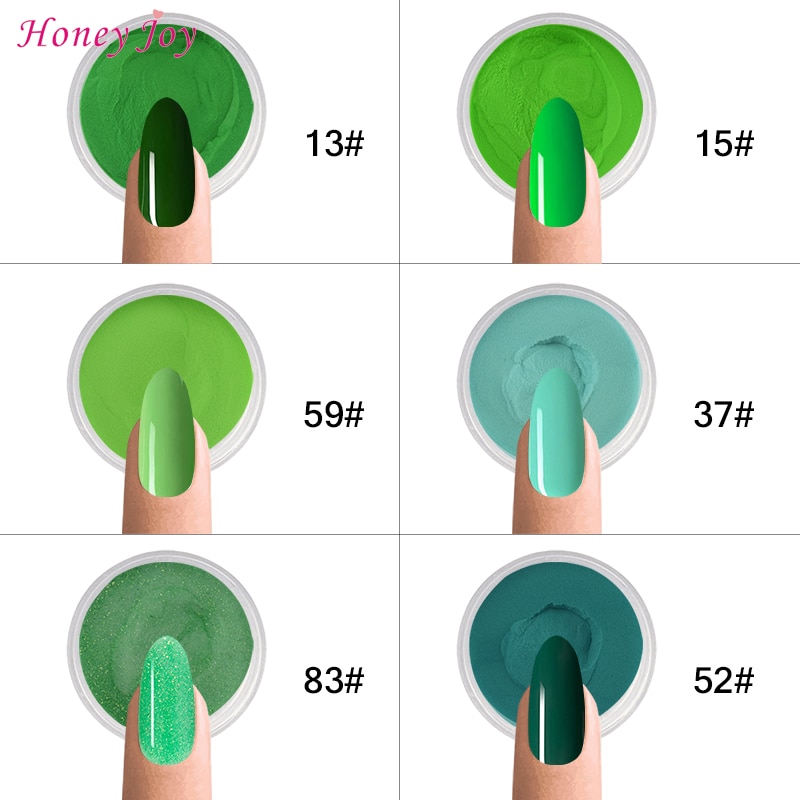 Very Fine 10g/28g Green Easy-To-Use Dip Powder Nails Dipping Nails Long-lasting Nails No UV Light Needed Safe Odorless