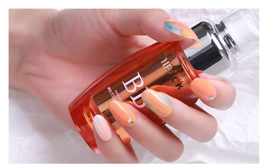 Elite99 10ml Orange Series Gel Nail Polish Soak Off Summer Color UV Gel Polish Semi Permanent Nail Polish Nail Art For Manicure