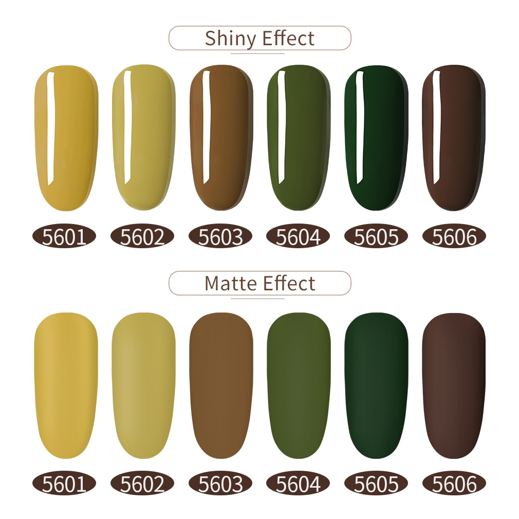 Elite99 10ml Matte Top Coat Color UV Gel Nail Polish Gray Series Soak Off Nails Gel Varnish Semi-Permanent UV Varnish Gellak