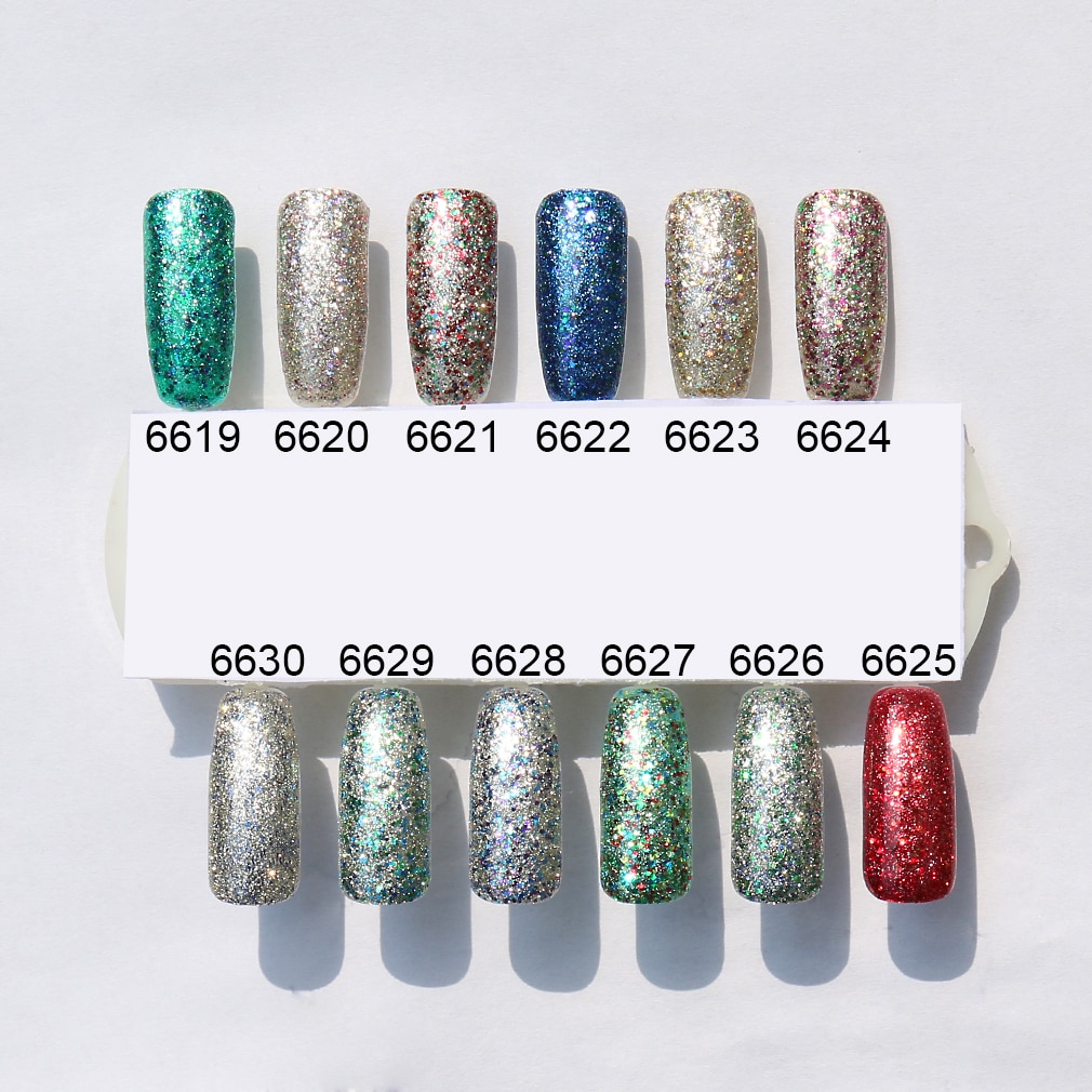 Elite99 10ml Starry Gel Nail Polish Super Shining Glitter Nail Gel Polish Semi-Permanent UV Varnish Nail Art Manicure Gellak