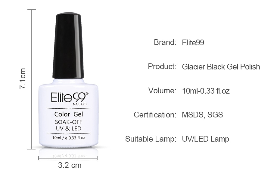 Elite99 10ml French Nude Gel Nail Polish Soak Off Translucent Nail Gel Polish Semi Permanent Nail Polish Gellak Primer For Nails