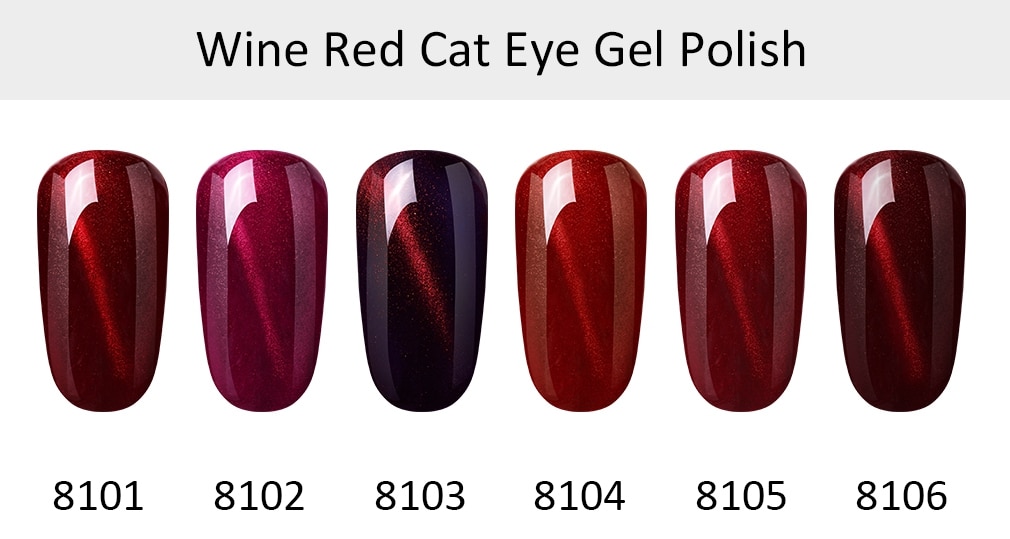 Elite99 10ml Magnetic Gel Nail Polish Semi Permanent Jade Cat Eye Nail Art Manicure Gel Varnishes Soak Off UV Nails Gel Lacquer