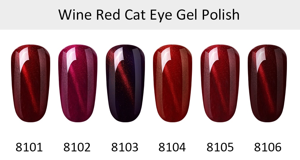 Elite99 10ml Magnetic Gel Nail Polish Semi Permanent Jade Cat Eye Nail Art Manicure Gel Varnishes Soak Off UV Nails Gel Lacquer