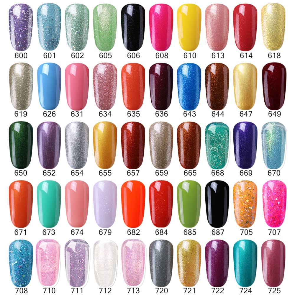 Elite99 15ml Gel Nail Polish Soak Off DIY Nail Art Gel For Nail Top Base Coat Needed Vernis Semi Permanant UV Gel Polish Lacuqer