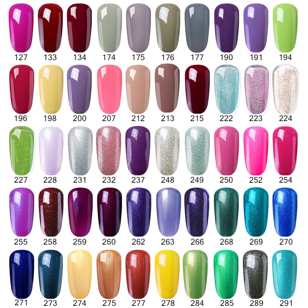 Elite99 15ml Gel Nail Polish Soak Off DIY Nail Art Gel For Nail Top Base Coat Needed Vernis Semi Permanant UV Gel Polish Lacuqer