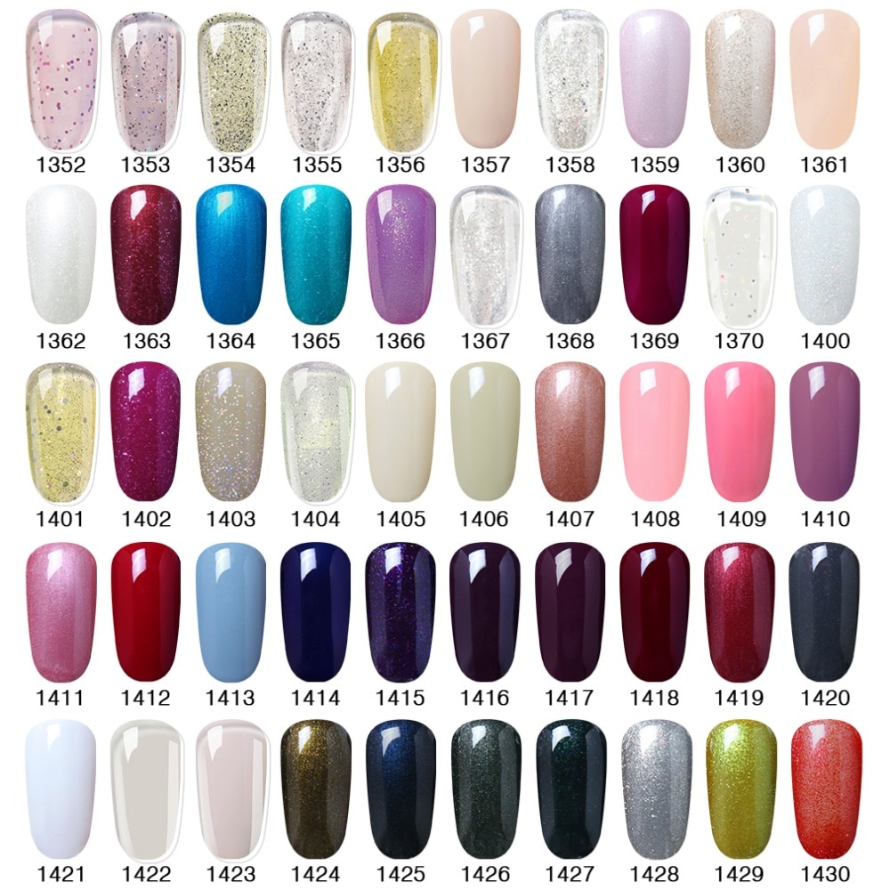 Elite99 15ml Gel Nail Polish Soak Off DIY Nail Art Gel For Nail Top Base Coat Needed Vernis Semi Permanant UV Gel Polish Lacuqer