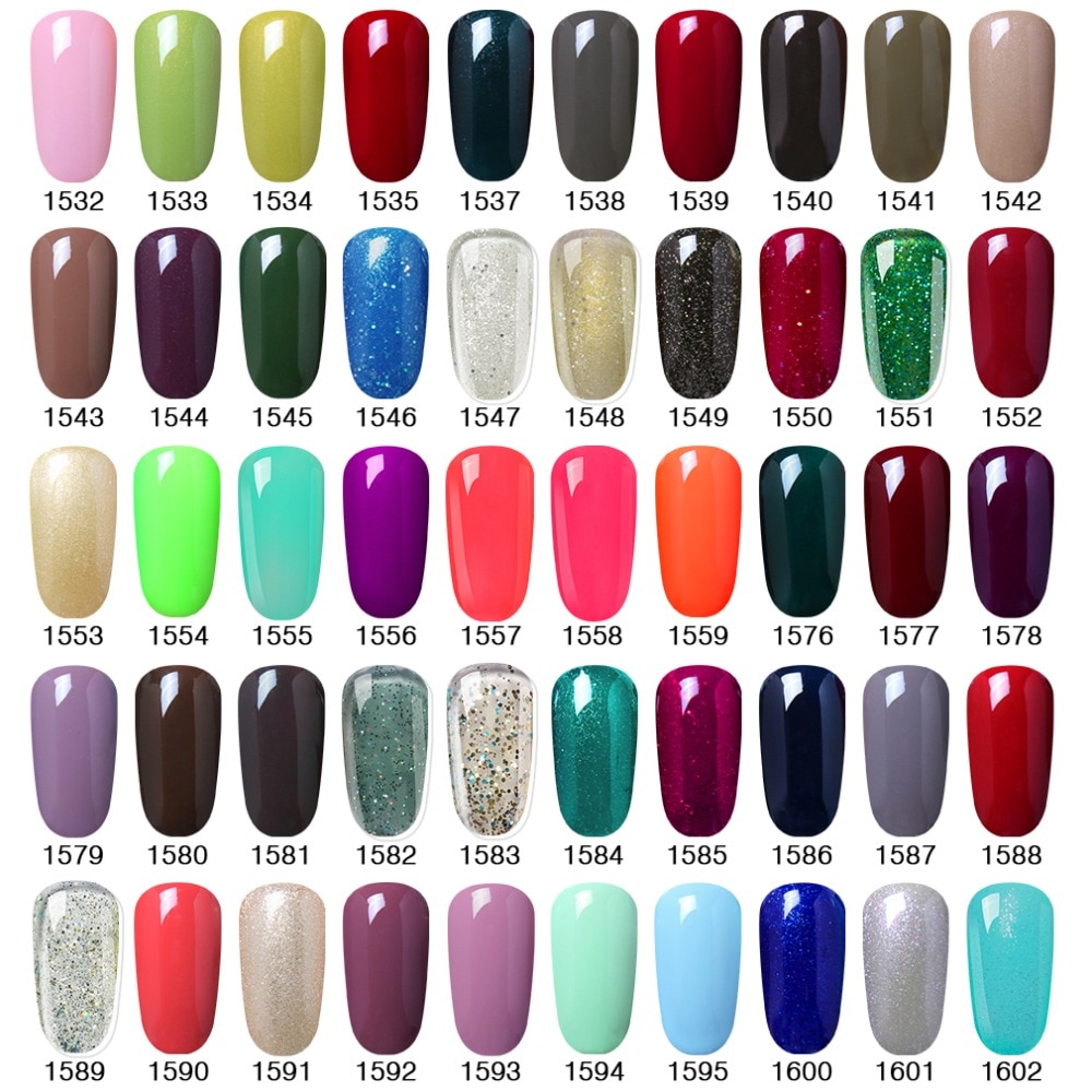 Elite99 15ml Gel Nail Polish Soak Off DIY Nail Art Gel For Nail Top Base Coat Needed Vernis Semi Permanant UV Gel Polish Lacuqer