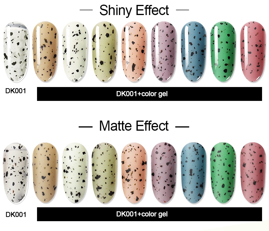 Elite99 Egg Effect Gel Nail Polish Varnishes For Nails Art Eggshell Hybrid Design Base And Top Coat For Gel Polish 10ML