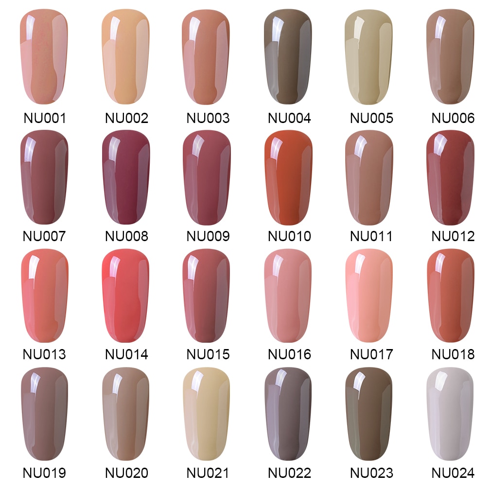 Elite99 10ml Nude Color Series Nail Gel Professional Color Gel Polish Venalisa Led&UV Soak off Color Varnish Gel