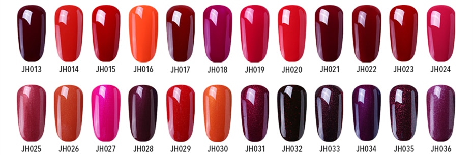 Elite99 Wine Red Gel Nail Polish 10ml Gorgeous Color Nail Gel Polish Vernis UV LED Gel Varnish Soak Off Nail Art Gel Top Coat