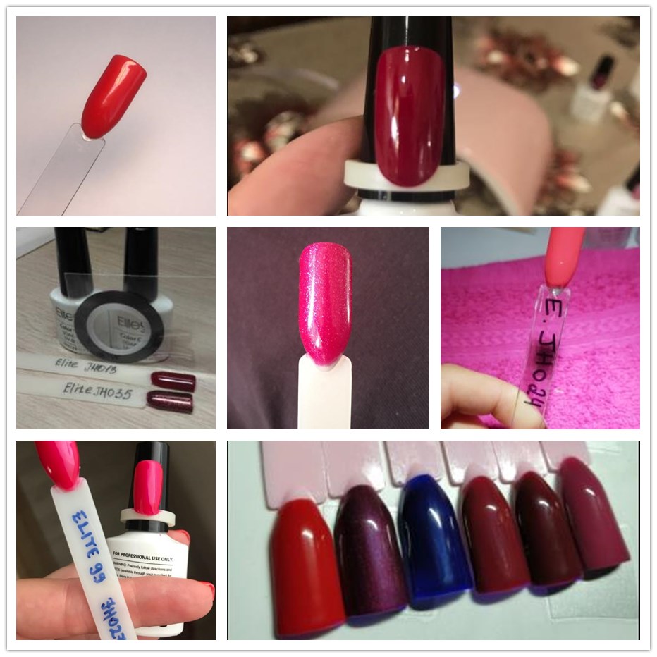 Elite99 Wine Red Gel Nail Polish 10ml Gorgeous Color Nail Gel Polish Vernis UV LED Gel Varnish Soak Off Nail Art Gel Top Coat