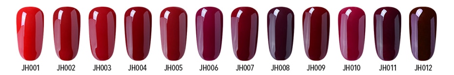 Elite99 Wine Red Gel Nail Polish 10ml Gorgeous Color Nail Gel Polish Vernis UV LED Gel Varnish Soak Off Nail Art Gel Top Coat