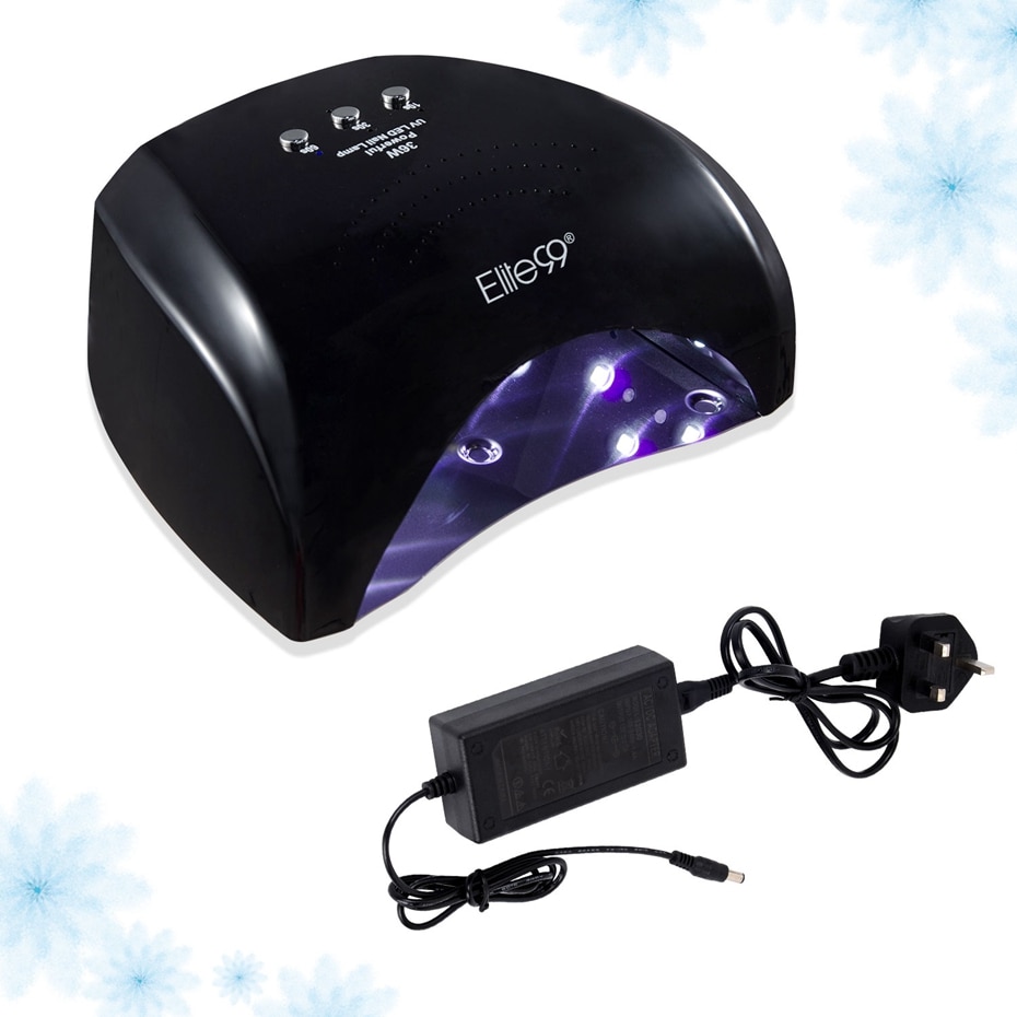 36W Nail Dryer UV LED Lamp For Gel Polish 30s/60s/90s Auto Sensor Manicure Tools Nail Dryer For Drying Gel Nail Polish Nail Art