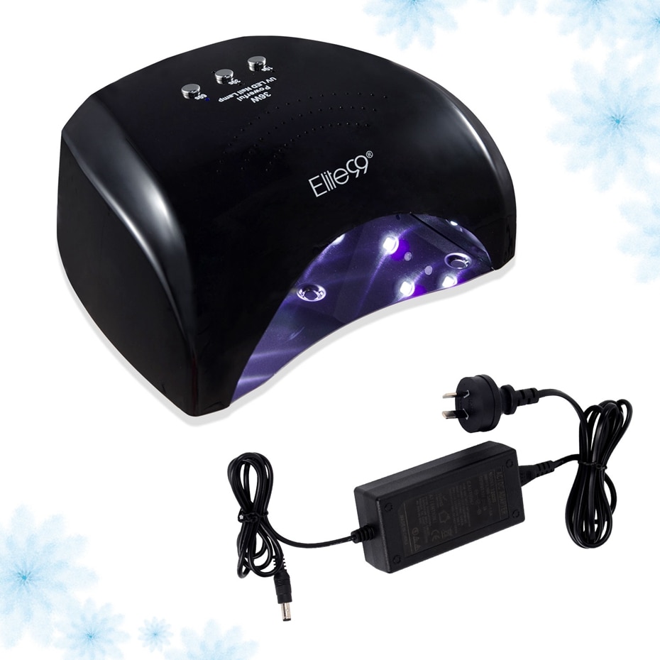 36W Nail Dryer UV LED Lamp For Gel Polish 30s/60s/90s Auto Sensor Manicure Tools Nail Dryer For Drying Gel Nail Polish Nail Art