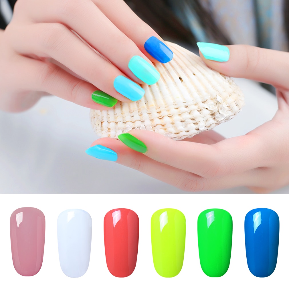 Elite99 Nail Gel Set With 36W UV LED Lamp Dryer Manicure Tools 6pcs Gel Nail Polish Top Base Coat For Nail Art SET & Kit