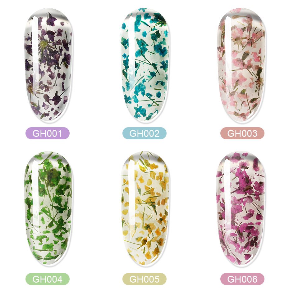 Elite99 Translucent Gel Nail Polish Dried Flower Fairy Painting Gel Lacquer Soak Off UV LED Drawing Nail Varnish Manicure 5ml