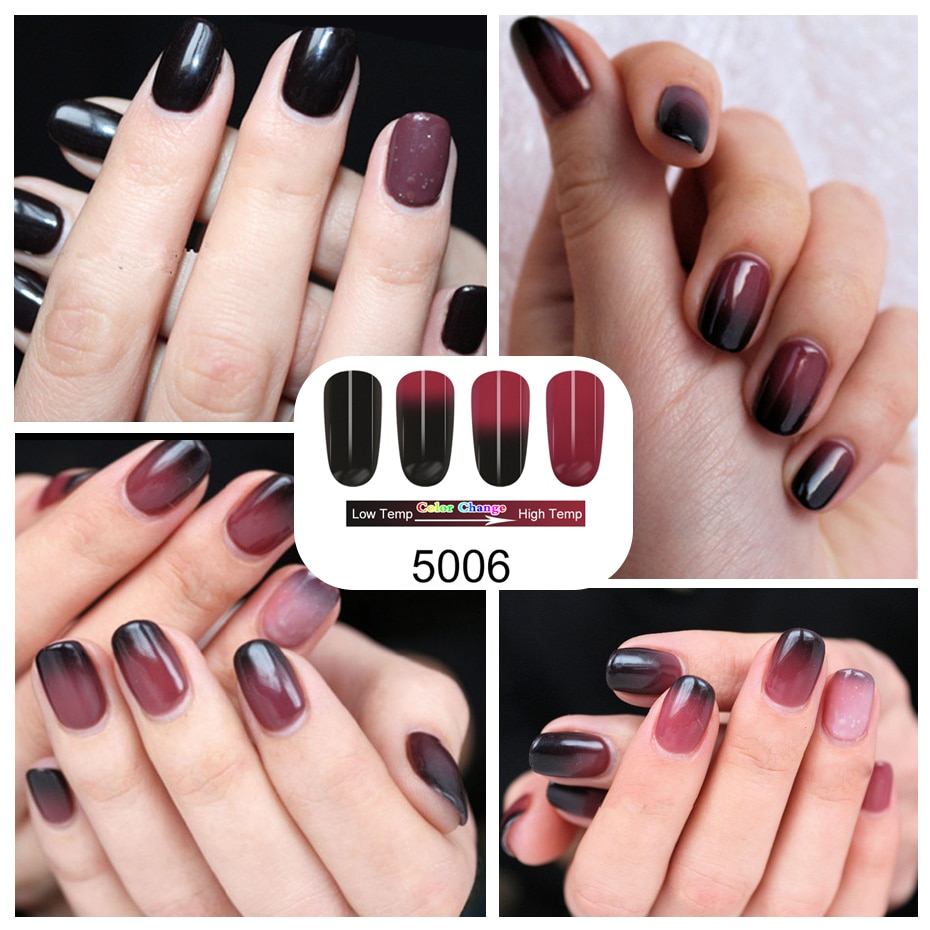 Elite99 7ml Nail Gel Temperature Color Changeable UV Gel Soak Off  Base Top Long Lasting Gel Polish Professional LED Nail Polish