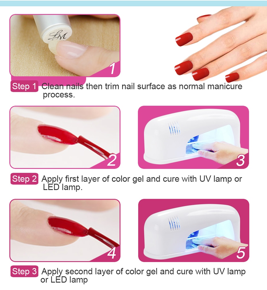 Elite99 7ml 3 in 1 UV Gel Soak Off UV One Step Nail Gel Polish No Need Top Base Coat For Nails Art Vernis Semi Permanent