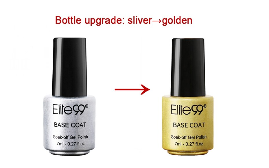 Elite99 7ml Super Bling Glitter Platinum Gel Nail Polish Semi Permanent UV Gel Nail Polish Varnish Gel-Lacquer Art Manicure