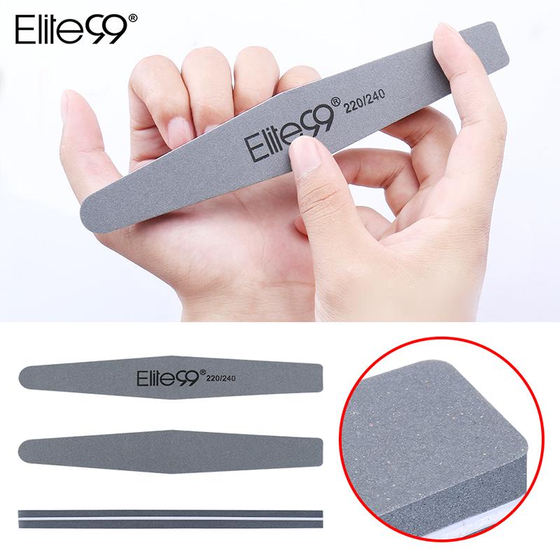 Elite99 Nail Files 100 180 Papersand Foam 220 240 Nail Art Buffer Sanding Polishing Manicure 1000 4000 Mini Nail File to Polish