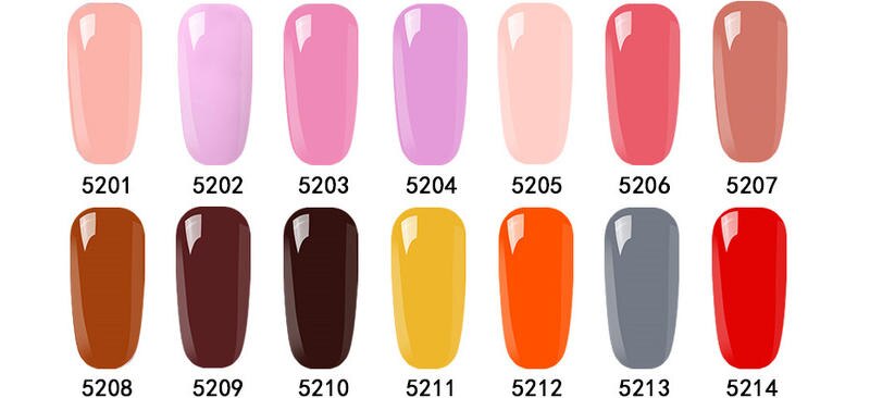 Elite99 Nail Art 3 In 1 Gel Nail Varnish Pen Glitter One Step Nail Art Gel Polish Hybrid 37 Colors Easy To Use UV Gel Lacquer